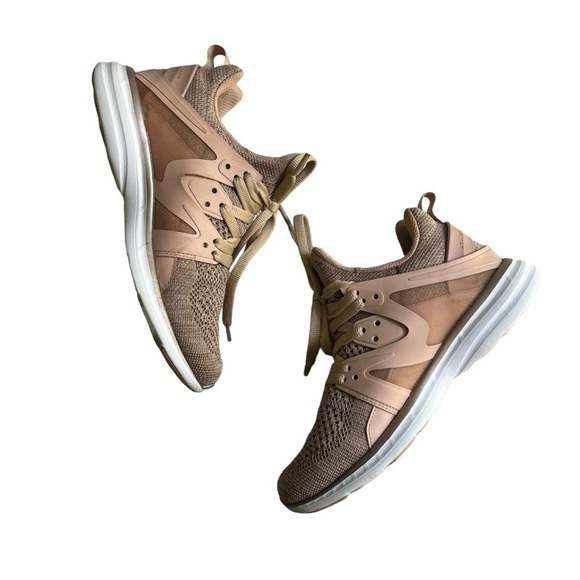 APL Ascend Techloom Metallic Mesh and Rubber Sneakers in Blush - Picture 2 of 13